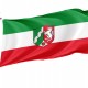 State Service Flag of North Rhine-Westphalia, Patriotic Flags, Unique Design Print, Flags for Indoor & Outdoor Use - Imagine 1