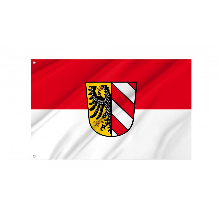 Flag Of Nürnberg, Patriotic Flags, Unique Design Print, Flags For Indoor & Outdoor Use - High Quality Bavaria for Indoor and Outdoor Use