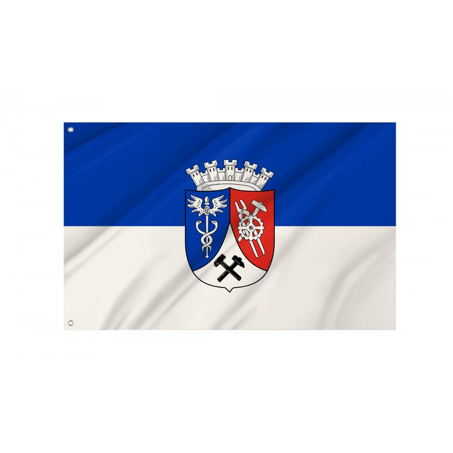 Flag Of Oberhausen, Patriotic Flags, Unique Design Print, Flags For Indoor & Outdoor Use - High Quality North Rhine Westphalia for Indoor and Outdoor Use