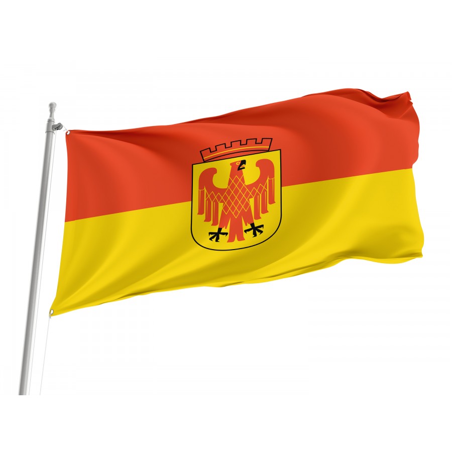 Flag Of Potsdam, Patriotic Flags, Unique Design Print, Flags For Indoor & Outdoor Use - High Quality Brandenburg for Indoor and Outdoor Use