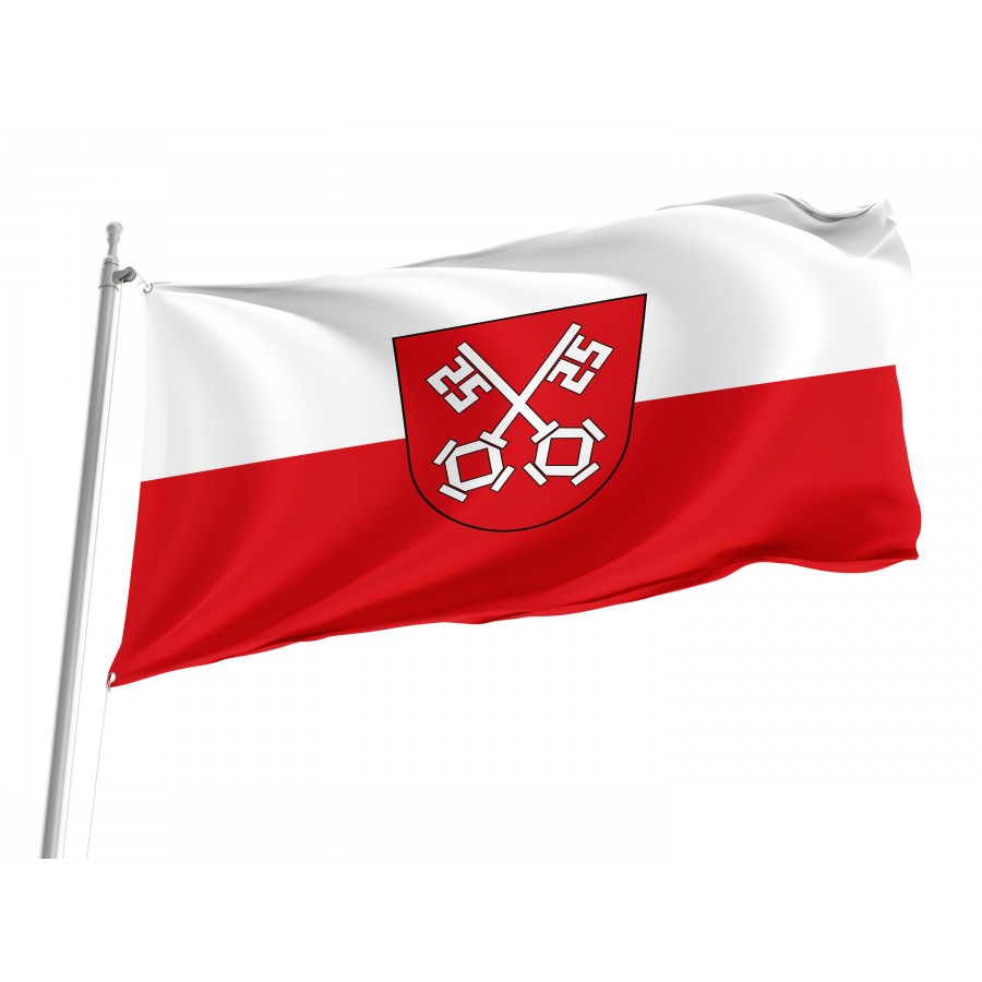 Flag Of Regensburg, Patriotic Flags, Unique Design Print, Flags For Indoor & Outdoor Use - High Quality Germany for Indoor and Outdoor Use