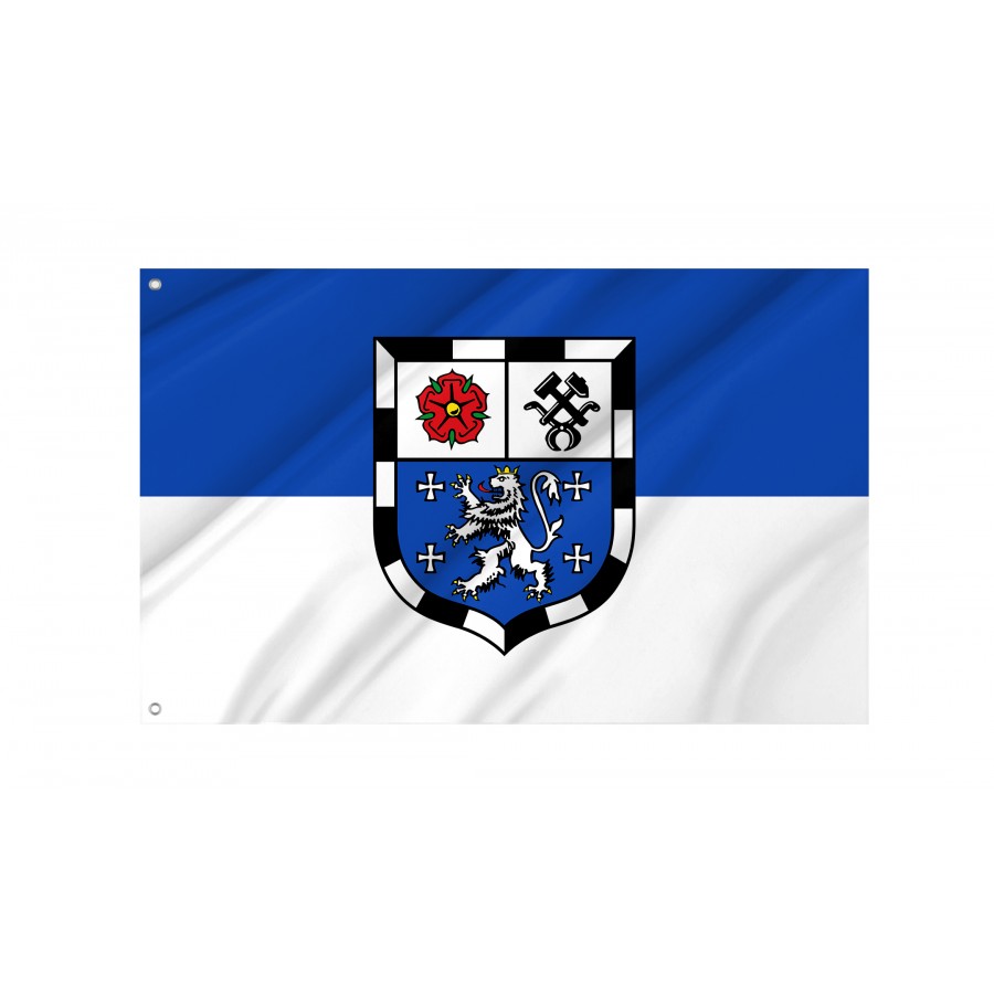 Flag Of Saarbrücken, Patriotic Flags, Unique Design Print, Flags For Indoor & Outdoor Use - High Quality Saarland for Indoor and Outdoor Use