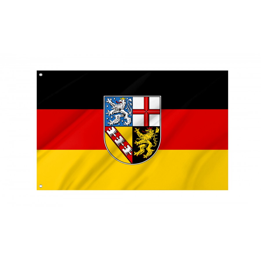 Flag Of Saarland, Patriotic Flags, Unique Design Print, Flags For Indoor & Outdoor Use - High Quality Germany for Indoor and Outdoor Use