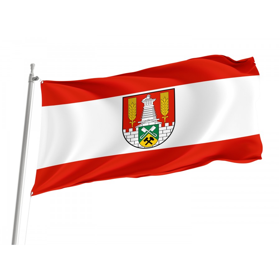 Flag Of Salzgitter, Patriotic Flags, Unique Design Print, Flags For Indoor & Outdoor Use - High Quality Lower Saxony for Indoor and Outdoor Use