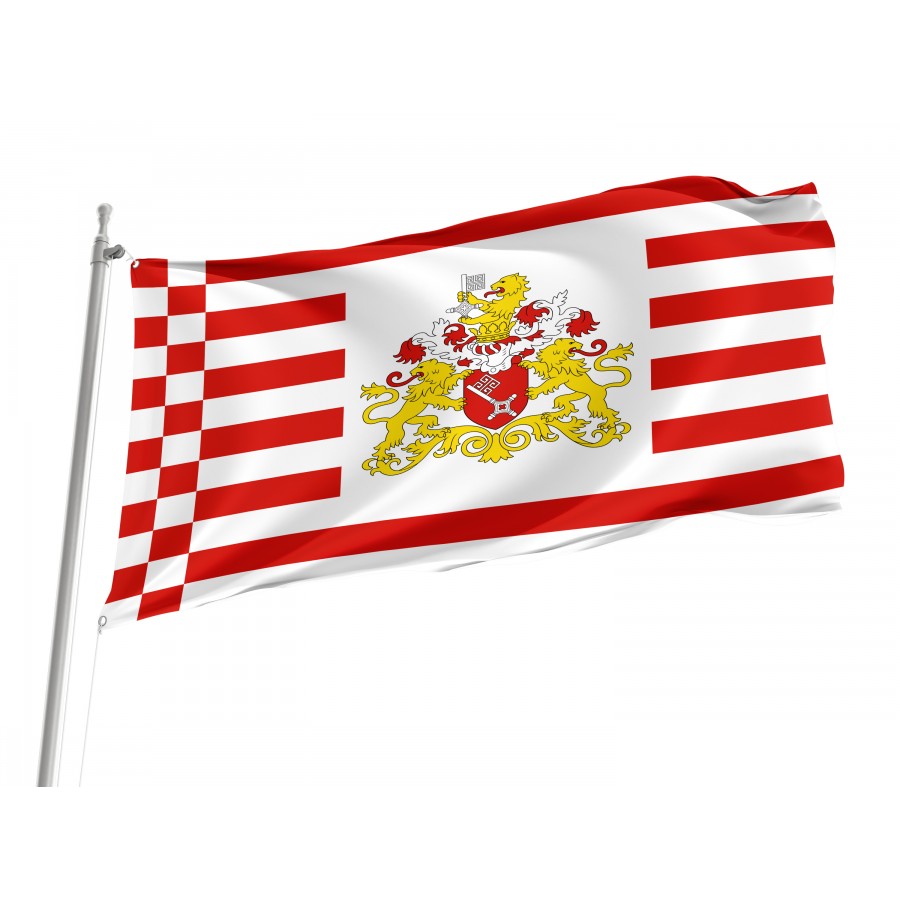 State Flag Of Bremen, Patriotic Flags, Unique Design Print, Flags For Indoor & Outdoor Use - High Quality Bremen for Indoor and Outdoor Use