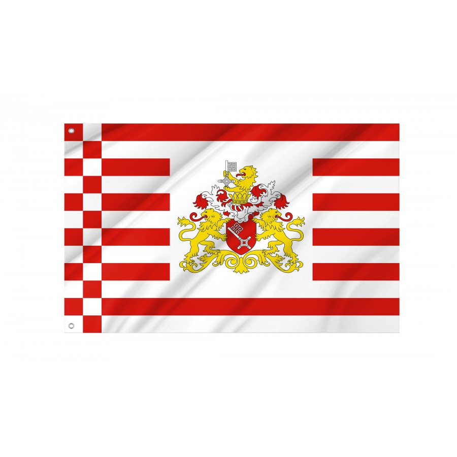 State Flag Of Bremen, Patriotic Flags, Unique Design Print, Flags For Indoor & Outdoor Use - High Quality Bremen for Indoor and Outdoor Use