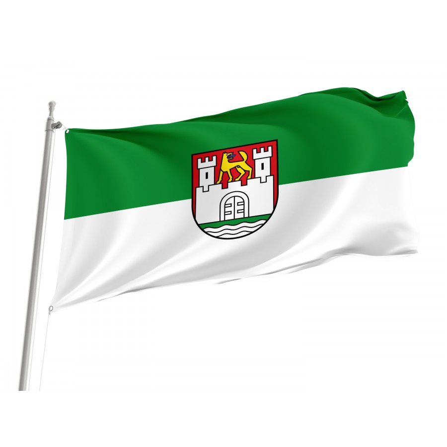 Flag Of Wolfsburg, Patriotic Flags, Unique Design Print, Flags For Indoor & Outdoor Use - High Quality Lower Saxony for Indoor and Outdoor Use