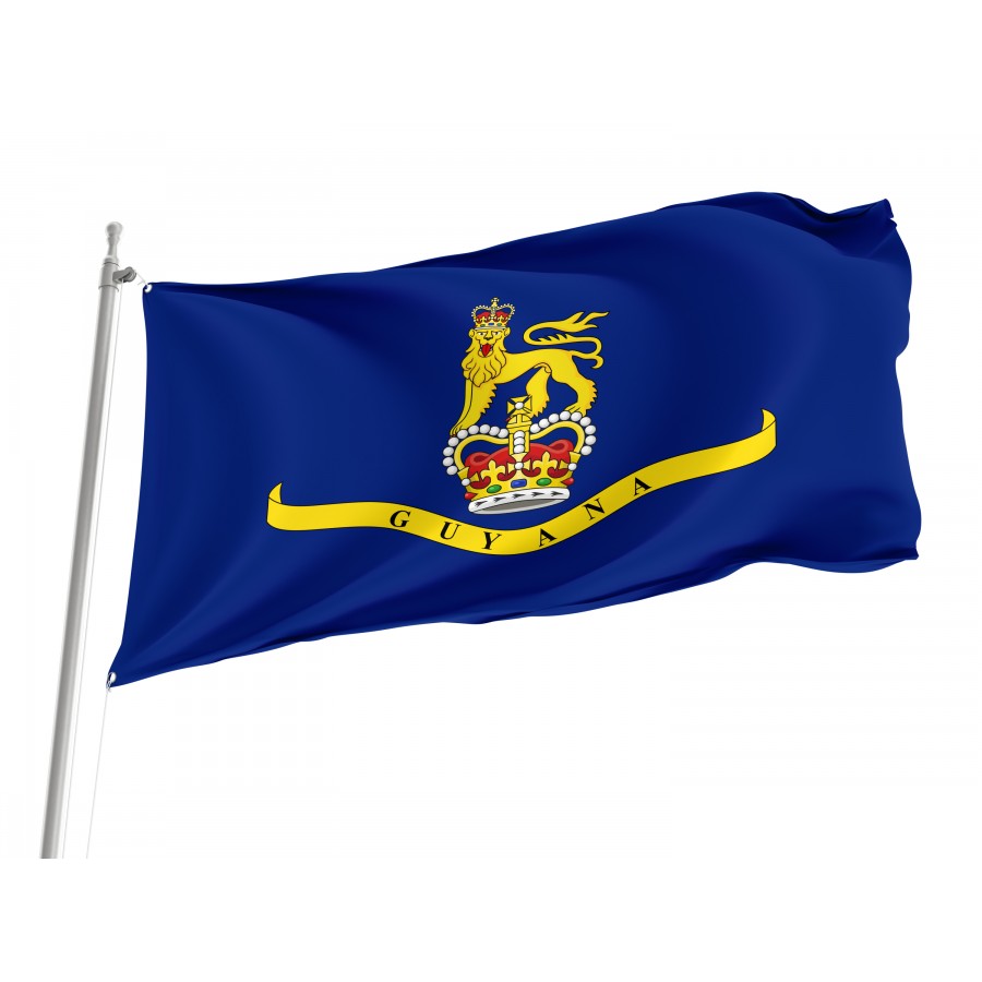 Flag Of Governor-General Of Guyana 1966-1970, Patriotic Flags, Unique Design Print, Flags For Indoor & Outdoor Use - High Quality Historical Flags for Indoor and Outdoor Use