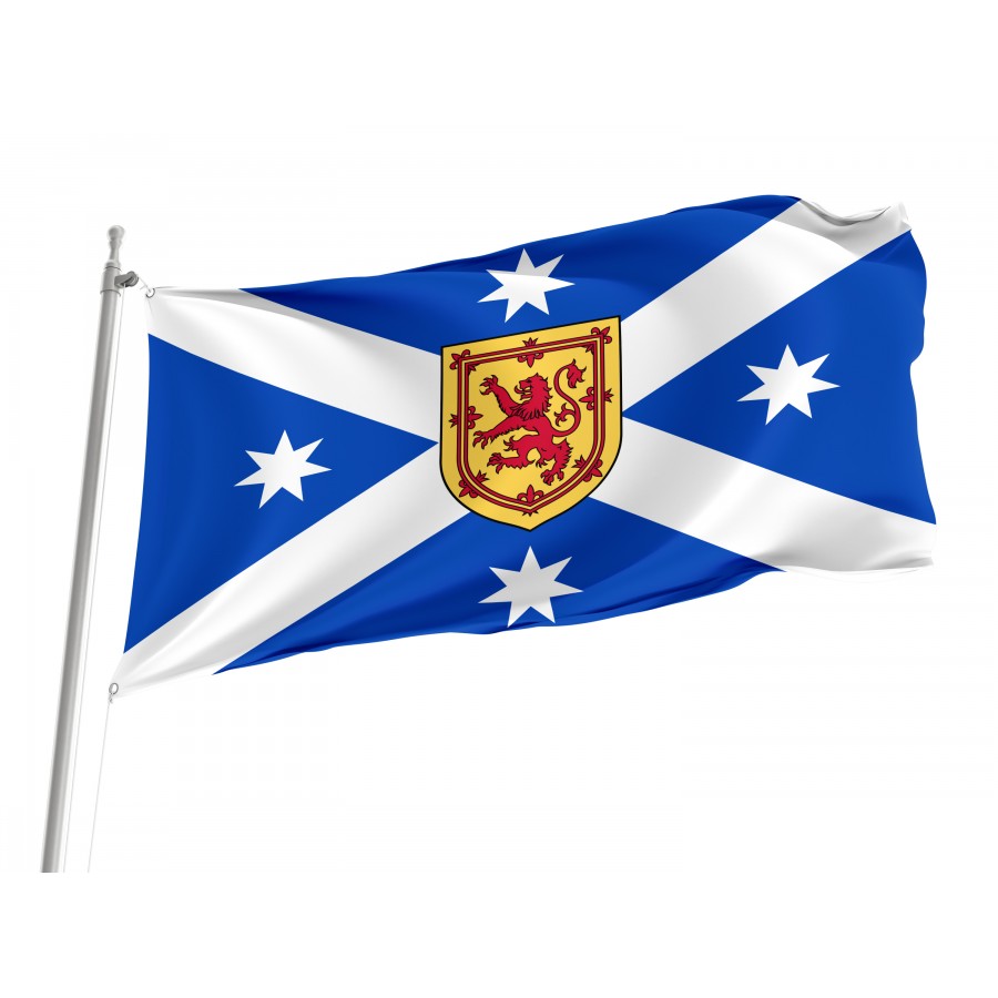 Flag Of Australian Scottish Heritage, Patriotic Flags, Unique Design Print, Flags For Indoor & Outdoor Use - High Quality Historical Flags for Indoor and Outdoor Use