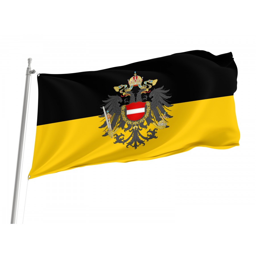 Flag Of Austria Empire, Patriotic Flags, Unique Design Print, Flags For Indoor & Outdoor Use - High Quality Historical Flags for Indoor and Outdoor Use