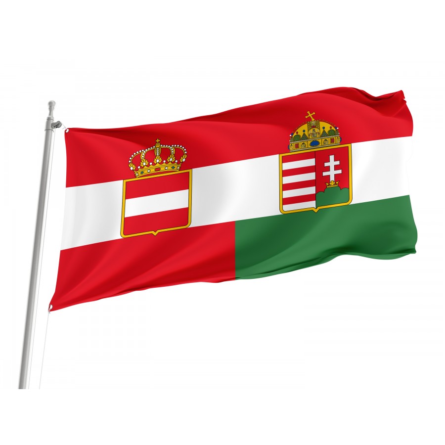 Flag Of Austro-Hungarian Empire 1869-1918, Patriotic Flags, Unique Design Print, Flags For Indoor & Outdoor Use - High Quality Historical Flags for Indoor and Outdoor Use