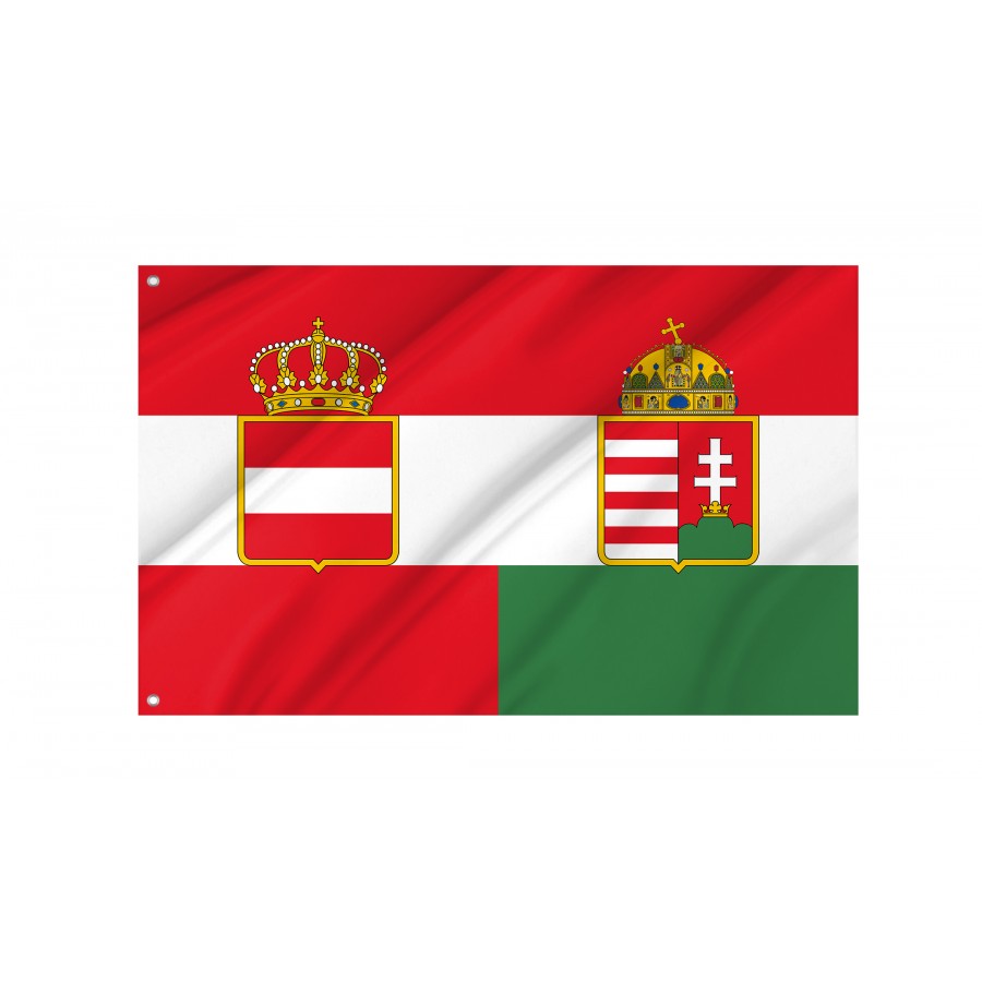 Flag Of Austro-Hungarian Empire 1869-1918, Patriotic Flags, Unique Design Print, Flags For Indoor & Outdoor Use - High Quality Historical Flags for Indoor and Outdoor Use