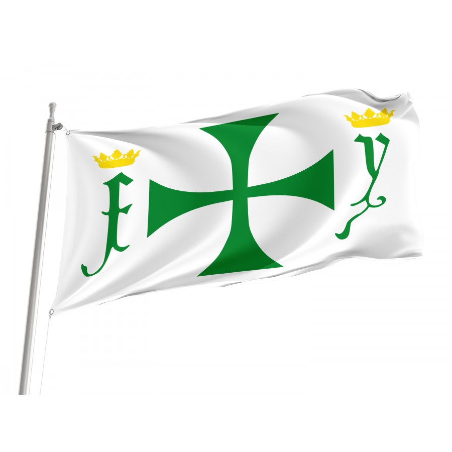 Christopher Columbus Flag, Unique Design Print - High Quality Historical Flags for Indoor and Outdoor Use