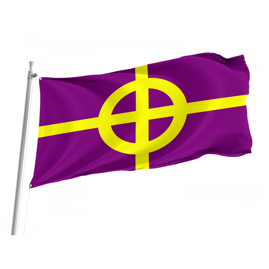 Flag Of Cross Of Neith, Patriotic Flags, Unique Design Print, Flags For Indoor & Outdoor Use - High Quality Historical Flags for Indoor and Outdoor Use