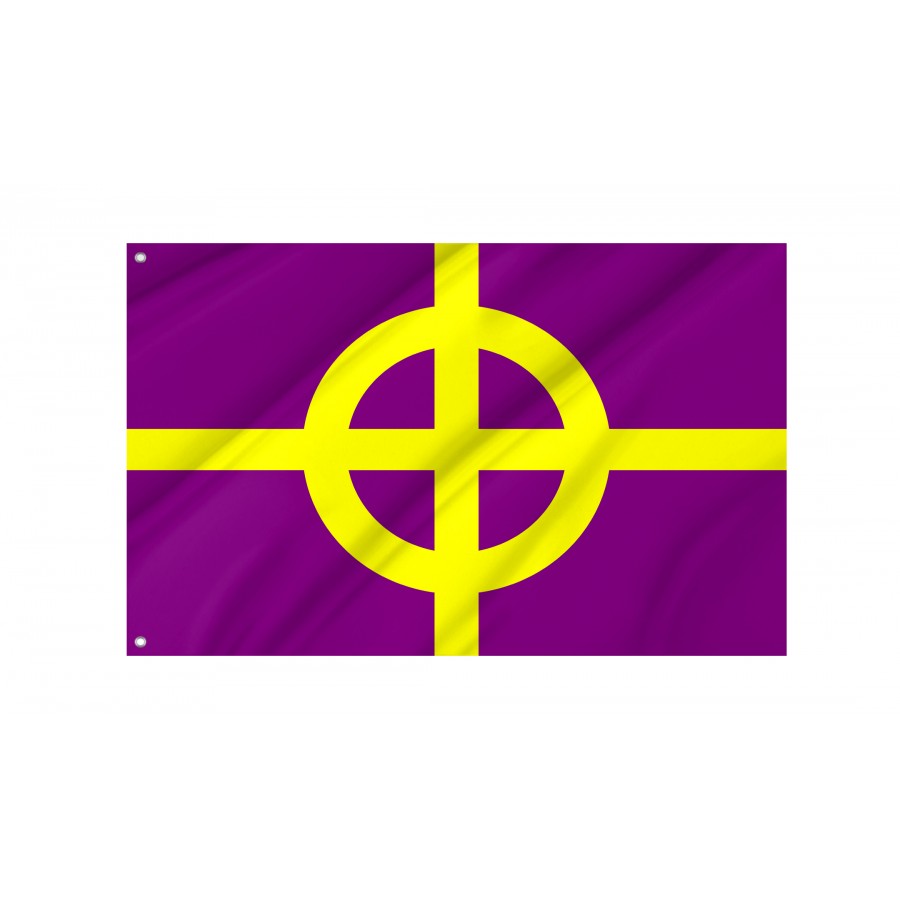 Flag Of Cross Of Neith, Patriotic Flags, Unique Design Print, Flags For Indoor & Outdoor Use - High Quality Historical Flags for Indoor and Outdoor Use