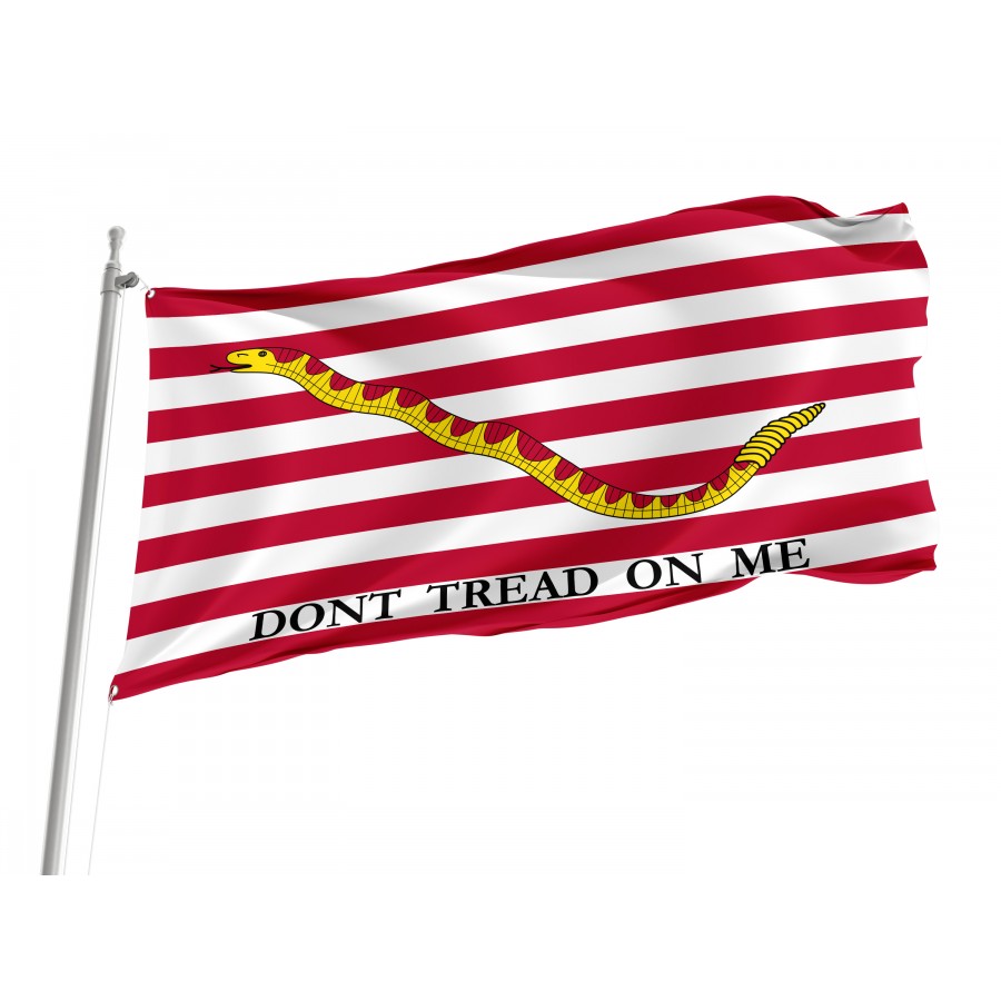 First Navy Jack Flag, Unique Design Print - High Quality Historical Flags for Indoor and Outdoor Use