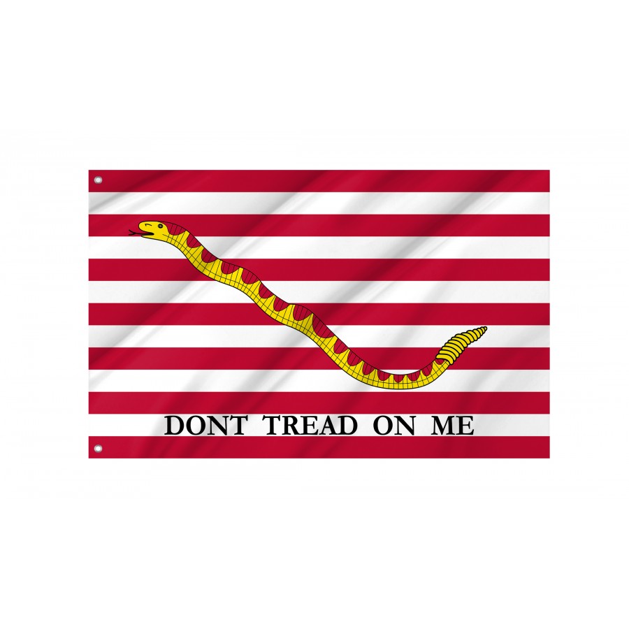 First Navy Jack Flag, Unique Design Print - High Quality Historical Flags for Indoor and Outdoor Use