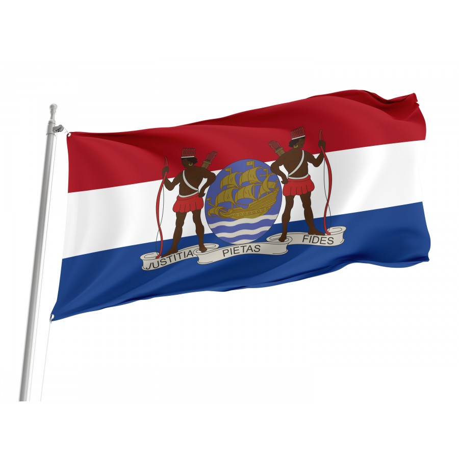Flag Of Dutch Colony Of Suriname 19Th Century, Patriotic Flags, Unique Design Print, Flags For Indoor & Outdoor Use - High Quality Historical Flags for Indoor and Outdoor Use