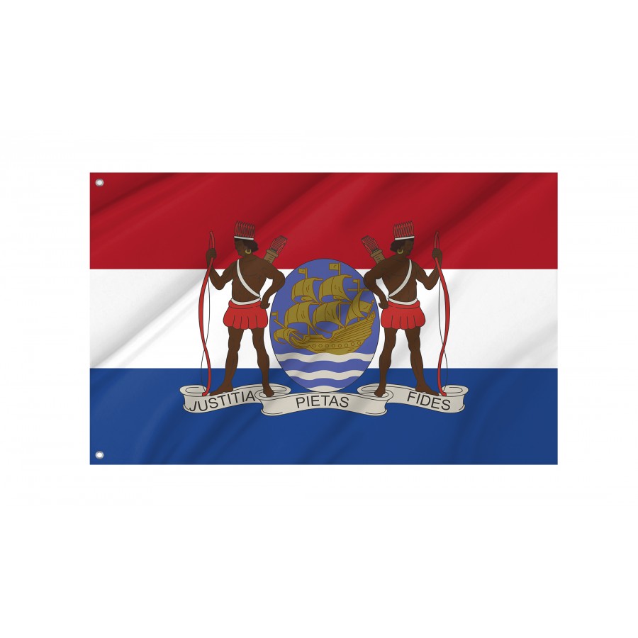 Flag Of Dutch Colony Of Suriname 19Th Century, Patriotic Flags, Unique Design Print, Flags For Indoor & Outdoor Use - High Quality Historical Flags for Indoor and Outdoor Use