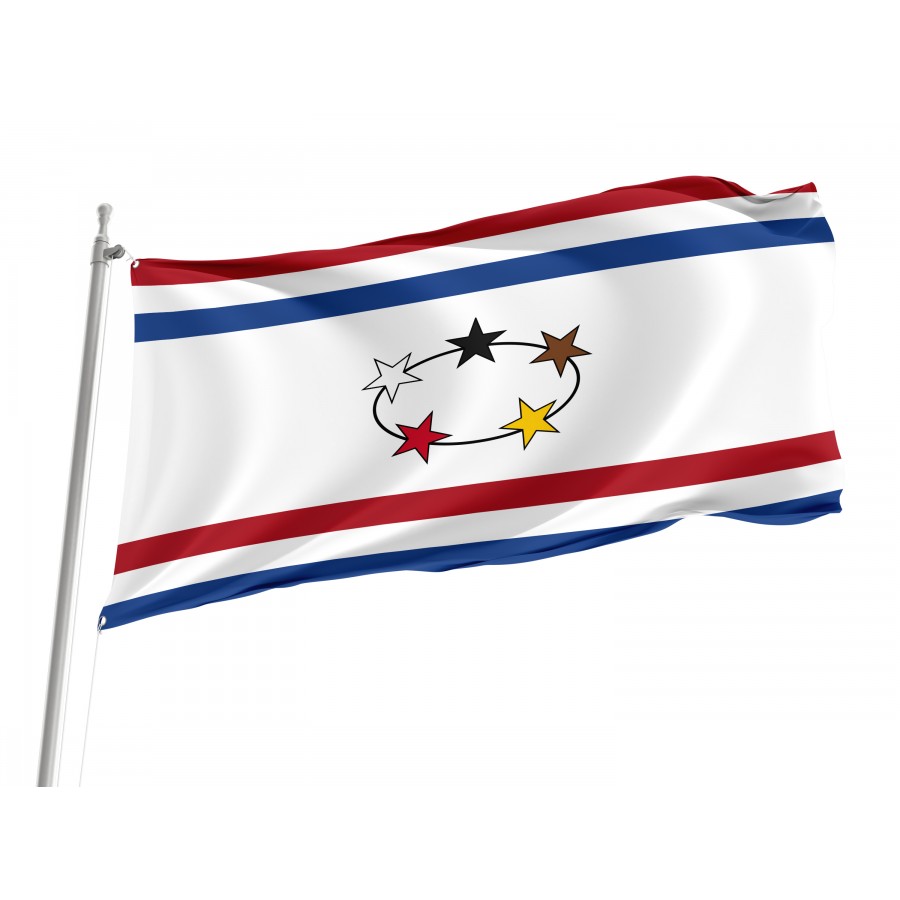 Flag Of Governor Of Dutch Guyana 1966-1975, Patriotic Flags, Unique Design Print, Flags For Indoor & Outdoor Use - High Quality Historical Flags for Indoor and Outdoor Use