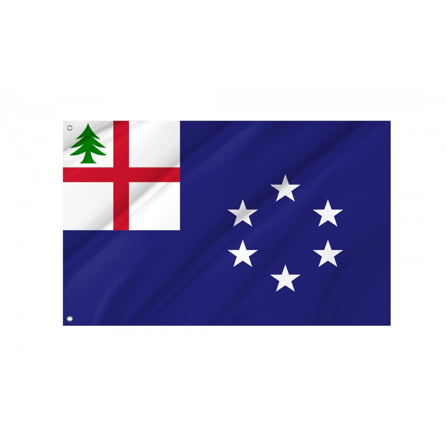 New England Flag 1988, Patriotic Flags, Unique Design Print, Flags For Indoor & Outdoor Use - High Quality Historical Flags for Indoor and Outdoor Use
