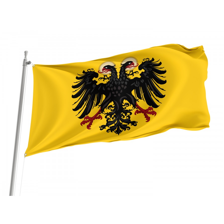 Flag Of Holy Roman Emperor With Haloes 1400-1806, Unique Design Print, Flags For Indoor & Outdoor Use - High Quality Historical Flags for Indoor and Outdoor Use