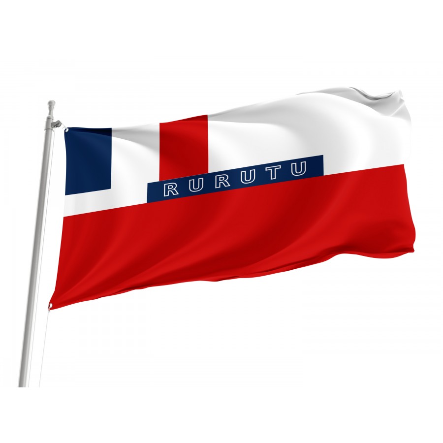 Flag Of Kingdom Of Rurutu French, Patriotic Flags, Unique Design Print, Flags For Indoor & Outdoor Use - High Quality Historical Flags for Indoor and Outdoor Use