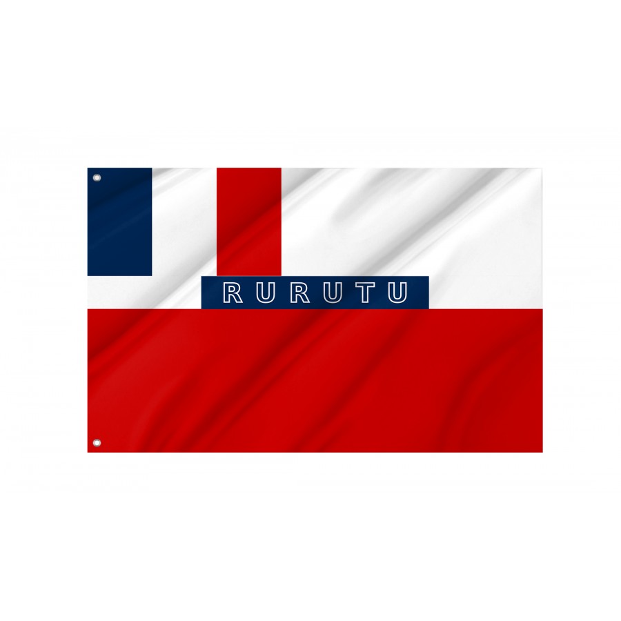 Flag Of Kingdom Of Rurutu French, Patriotic Flags, Unique Design Print, Flags For Indoor & Outdoor Use - High Quality Historical Flags for Indoor and Outdoor Use