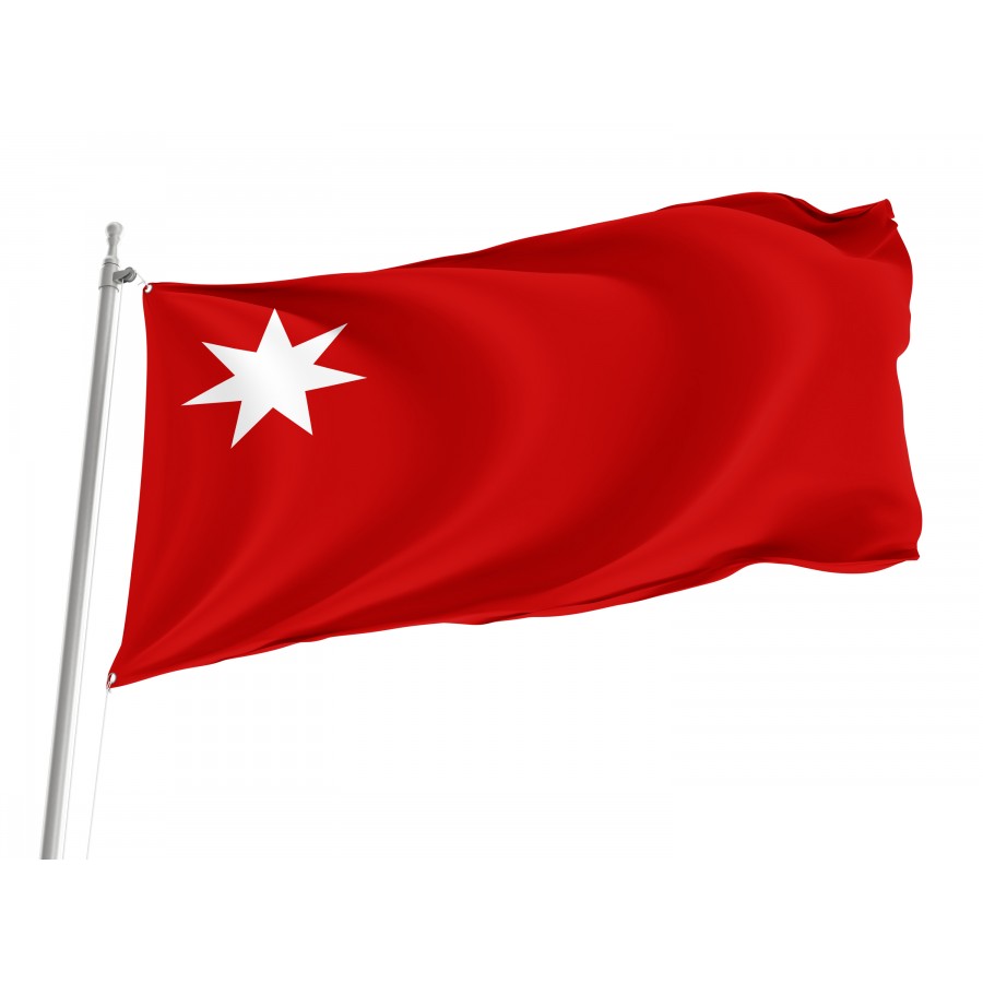 Flag Of Variant Of The Flag Of Tahiti 1822-1829, Flags For Indoor & Outdoor Use - High Quality Historical Flags for Indoor and Outdoor Use