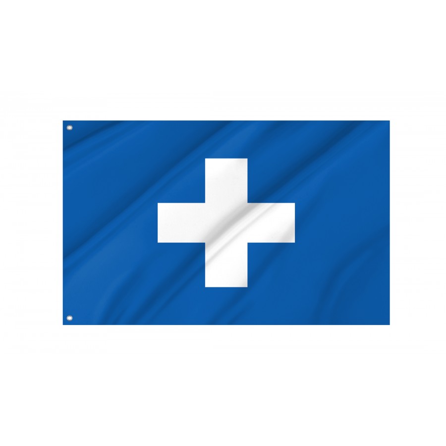 Flag Of The Free State Of Ikaria (1912), Patriotic Flags, Unique Design Print, Flags For Indoor & Outdoor Use - High Quality Historical Flags for Indoor and Outdoor Use