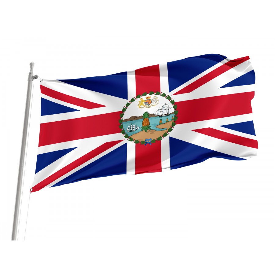 Flag Of Governor Of Leeward Islands (1874-1956), Flags For Indoor & Outdoor Use - High Quality Historical Flags for Indoor and Outdoor Use