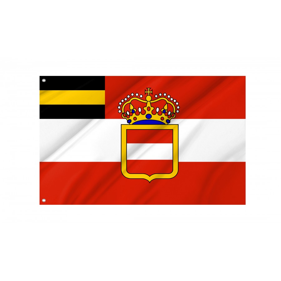 Flag Of Habsburg Admiral’s 1853, Patriotic Flags, Unique Design Print, Flags For Indoor & Outdoor Use - High Quality Historical Flags for Indoor and Outdoor Use