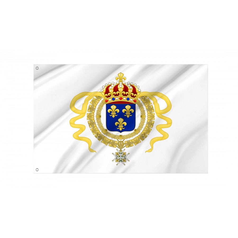 Flag Of Royal Standard Of King Louis Xiv, Patriotic Flags, Unique Design Print, Flags For Indoor & Outdoor Use - High Quality Historical Flags for Indoor and Outdoor Use