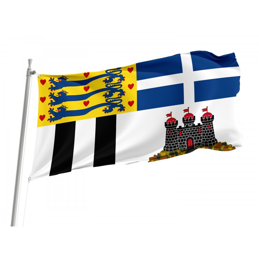 Flag Of Royal Standard Of Prince Philip (1952–2021), Patriotic Flags, Unique Design Print, Flags For Indoor & Outdoor Use - High Quality Historical Flags for Indoor and Outdoor Use