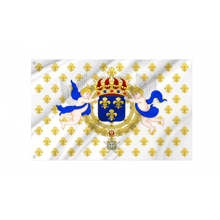 Flag Of Royal Standard Of The King Of France, Patriotic Flags, Unique Design Print, Flags For Indoor & Outdoor Use - High Quality Historical Flags for Indoor and Outdoor Use