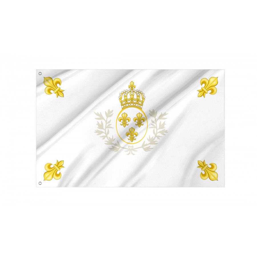 Flag Of Royaume De France 1814-1830, Patriotic Flags, Unique Design Print, Flags For Indoor & Outdoor Use - High Quality Historical Flags for Indoor and Outdoor Use
