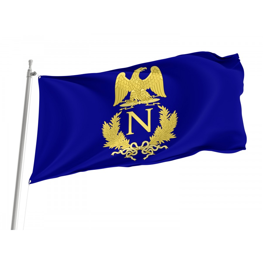 Flag Of Shield Napoleon Bonaparte Of France, Patriotic Flags, Unique Design Print, Flags For Indoor & Outdoor Use - High Quality Historical Flags for Indoor and Outdoor Use