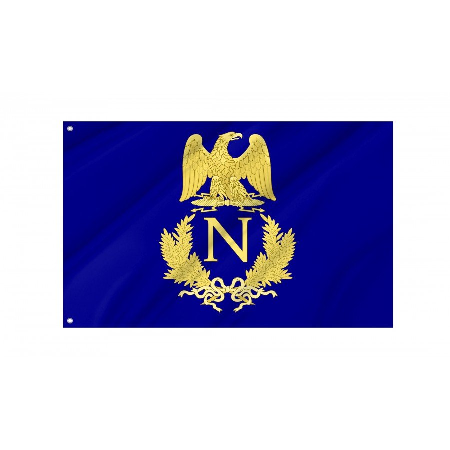 Flag Of Shield Napoleon Bonaparte Of France, Patriotic Flags, Unique Design Print, Flags For Indoor & Outdoor Use - High Quality Historical Flags for Indoor and Outdoor Use