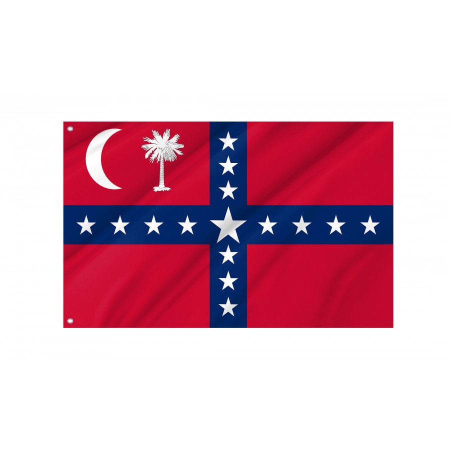 Flag Of South Carolina Sovereignty-Secession, Patriotic Flags, Unique Design Print, Flags For Indoor & Outdoor Use - High Quality United States for Indoor and Outdoor Use