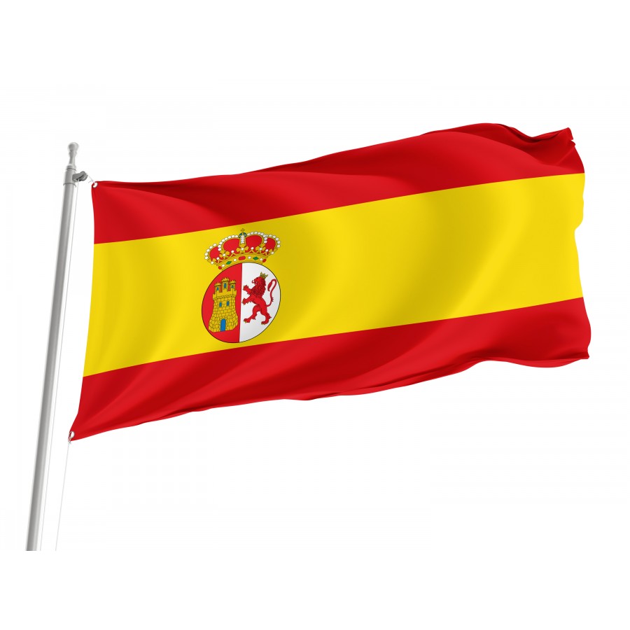 Flag Of Spain 1785-1873 And 1875-1931, Patriotic Flags, Unique Design Print, Flags For Indoor & Outdoor Use - High Quality Spain for Indoor and Outdoor Use