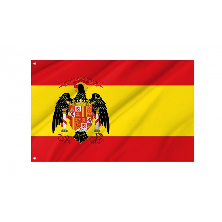 Flag Of Spain 1977-1981, Patriotic Flags, Unique Design Print, Flags For Indoor & Outdoor Use - High Quality Spain for Indoor and Outdoor Use
