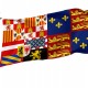 Standard of Philip of Austria as Prince of Asturias and King Consort of England (1554–1556) Flag - Imagine 1