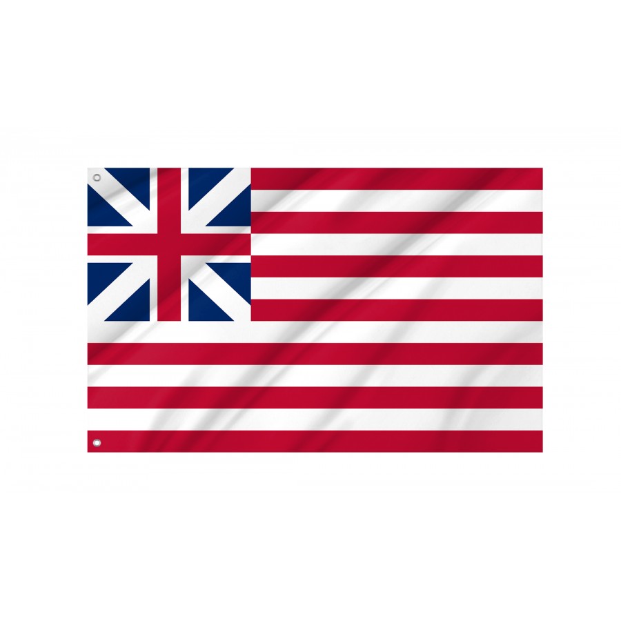 United States 1776-1777 Flag, Unique Design Print - High Quality Historical Flags for Indoor and Outdoor Use