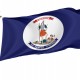Flag of Virginia (April 30, 1861), Patriotic Flags, Unique Design Print, Flags for Indoor & Outdoor Use - Imagine 1
