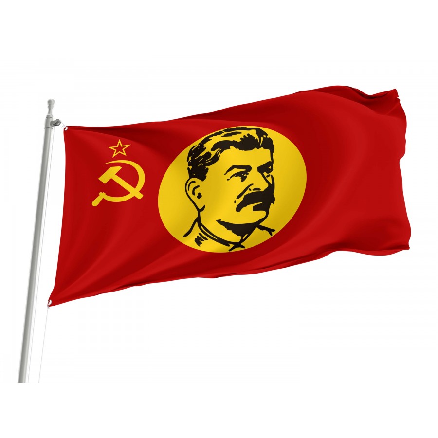 Stalin Soviet Union 1936-1955 Flag for Indoor & Outdoor Use, USSRHISTORY