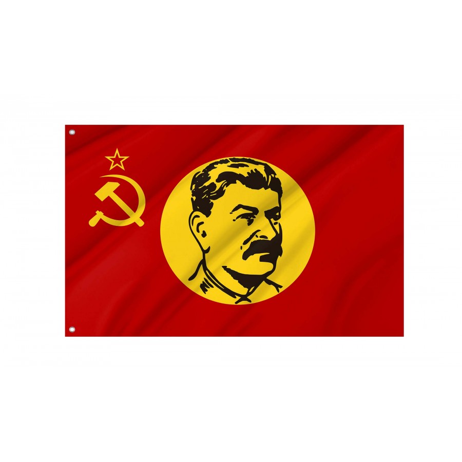 Stalin Soviet Union 1936-1955 Flag for Indoor & Outdoor Use, USSRHISTORY
