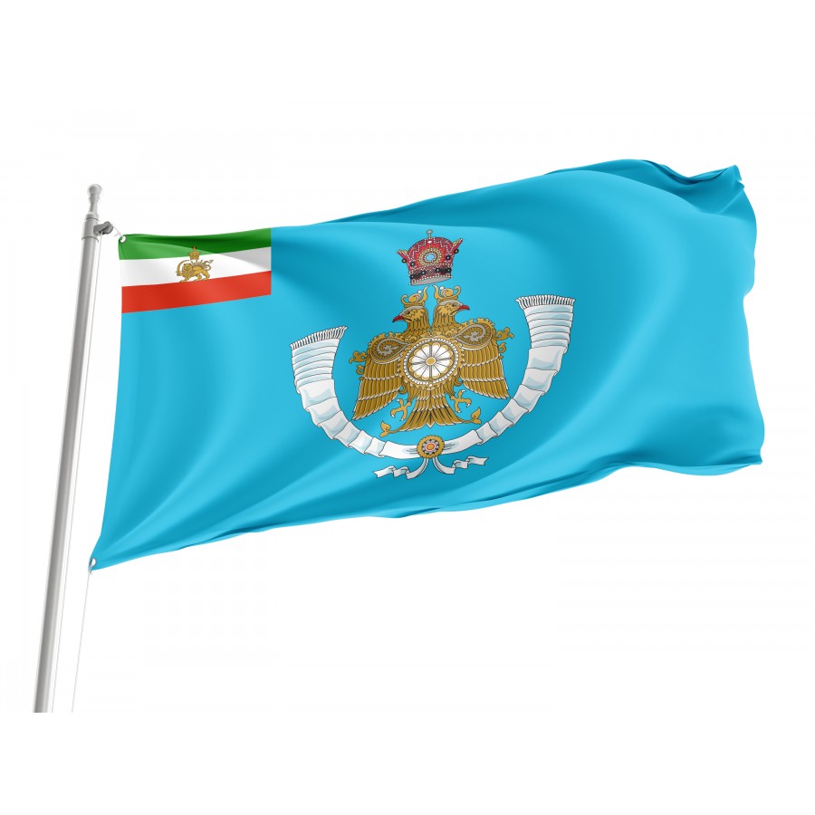 Flag Of  Standard Of The Crown Prince Reza Pahlavi Of Iran, Patriotic Flags, Unique Design Print, Flags For Indoor & Outdoor Use - High Quality Iran for Indoor and Outdoor Use