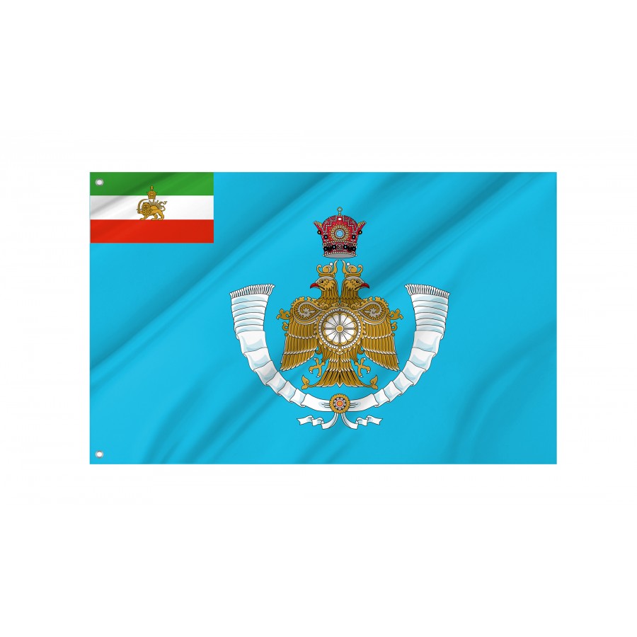 Flag Of  Standard Of The Crown Prince Reza Pahlavi Of Iran, Patriotic Flags, Unique Design Print, Flags For Indoor & Outdoor Use - High Quality Iran for Indoor and Outdoor Use