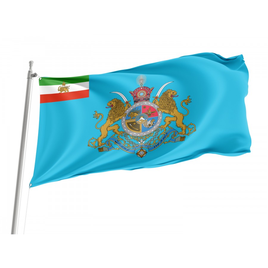 Flag Of Standard Of The Shahanshah Of Iran, Patriotic Flags, Unique Design Print, Flags For Indoor & Outdoor Use - High Quality Iran for Indoor and Outdoor Use