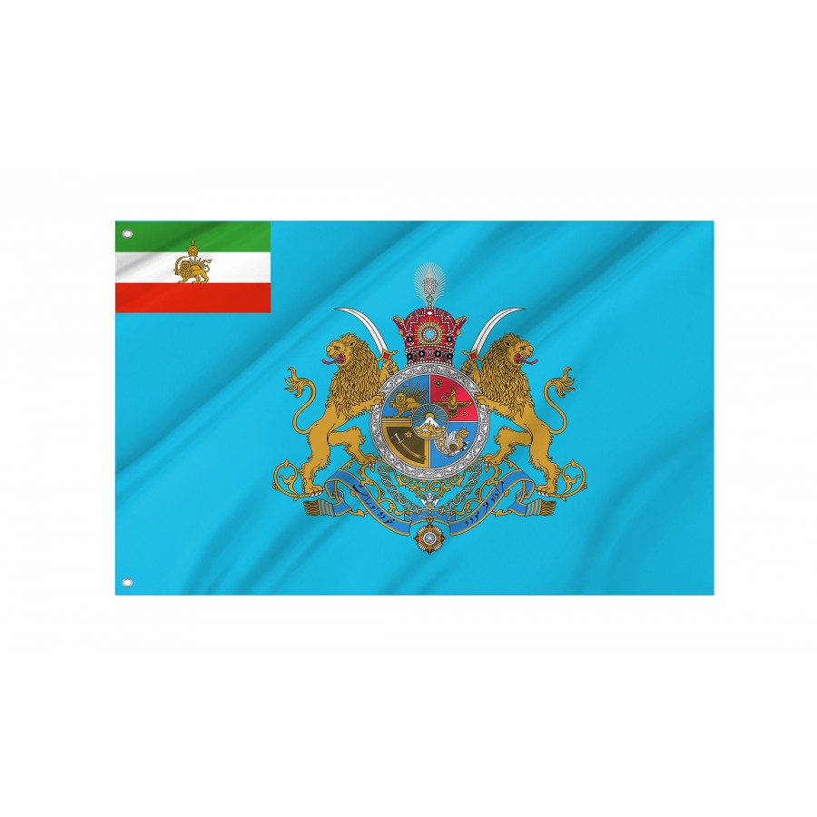 Flag Of Standard Of The Shahanshah Of Iran, Patriotic Flags, Unique Design Print, Flags For Indoor & Outdoor Use - High Quality Iran for Indoor and Outdoor Use